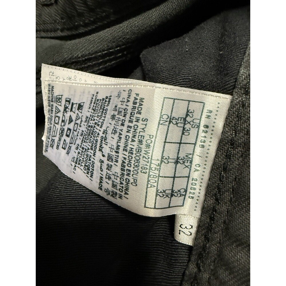 GUESS Men's Lincoln Slim Straight Black Jeans W30 Denim Casual - Picture 7 of 7